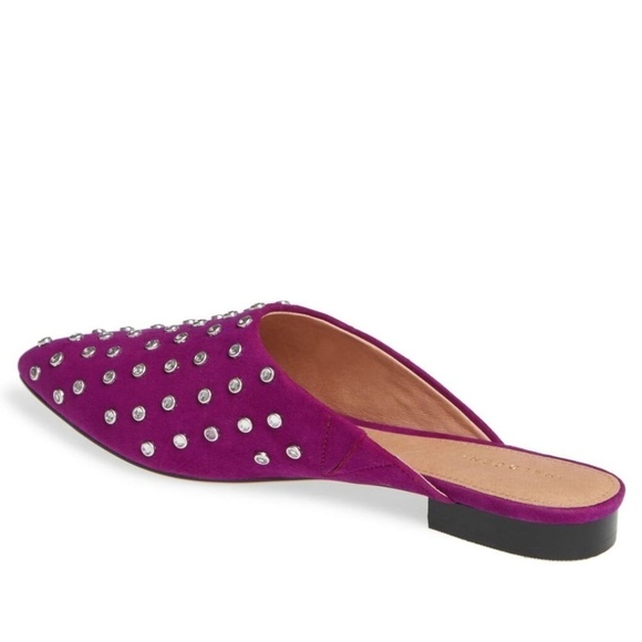 💕HALOGEN💕 Eva Jeweled Point Toe Mules - Picture 5 of 8